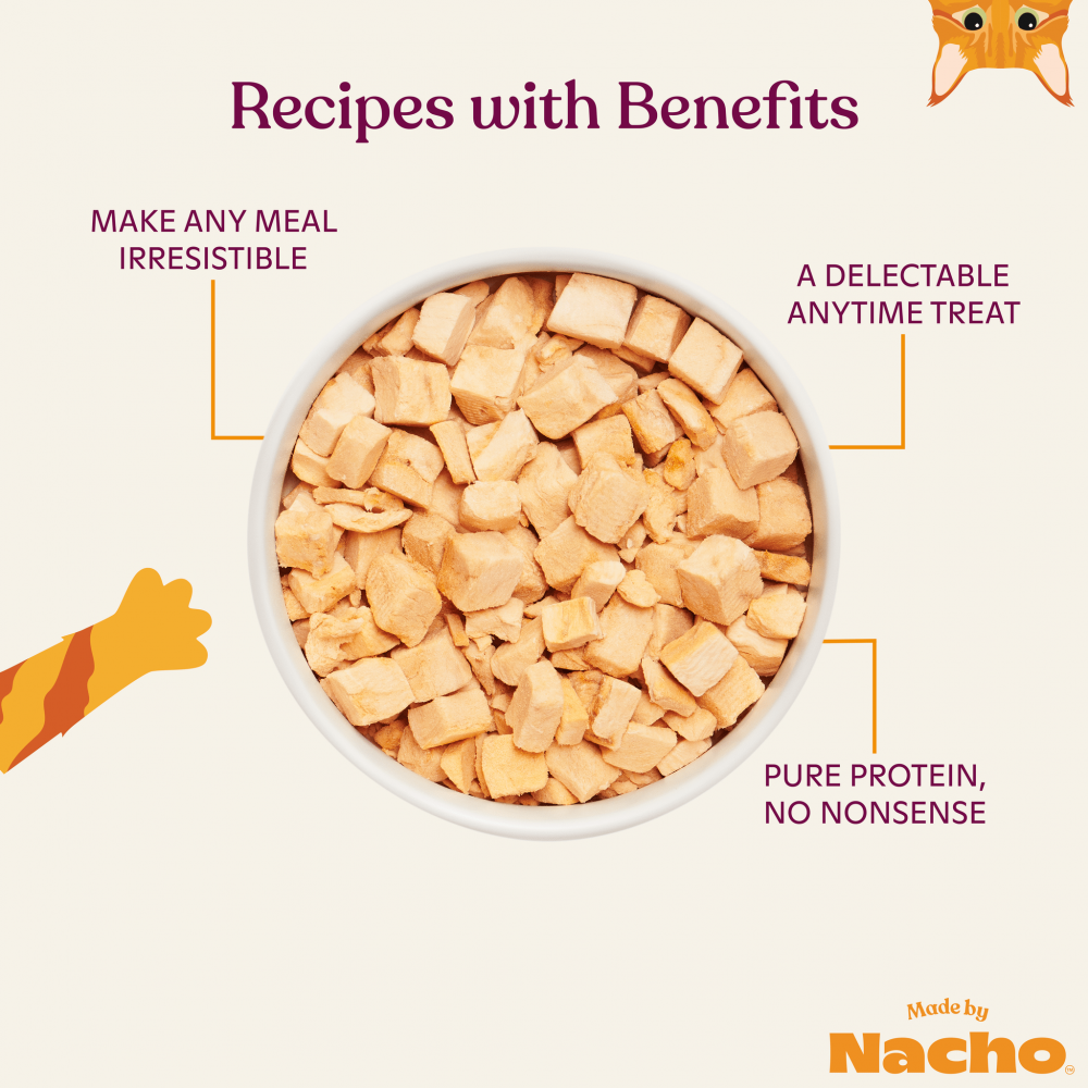 
                  
                    Made By Nacho Freeze Dried Wild Alaskan Salmon Cat Treats
                  
                