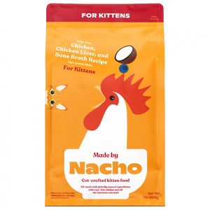 Made By Nacho Cage-Free Chicken, Chicken Liver, And Bone Broth Recipe For Kittens