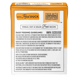 Natural Balance Limited Ingredient Reserve Duck Stew Wet Dod Food