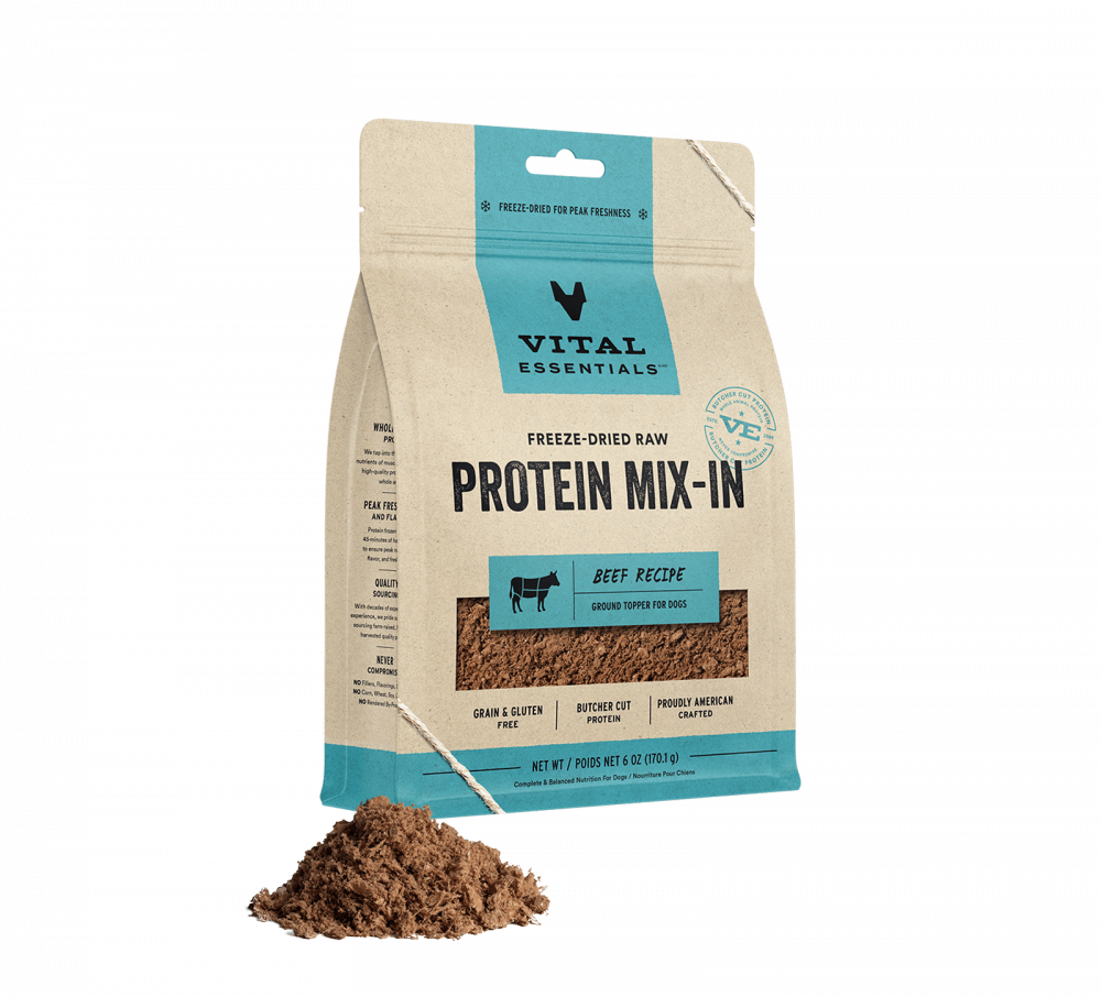 
                  
                    Vital Essentials Freeze Dried Raw Protein Mix In Beef Recipe Ground Topper for Dogs
                  
                