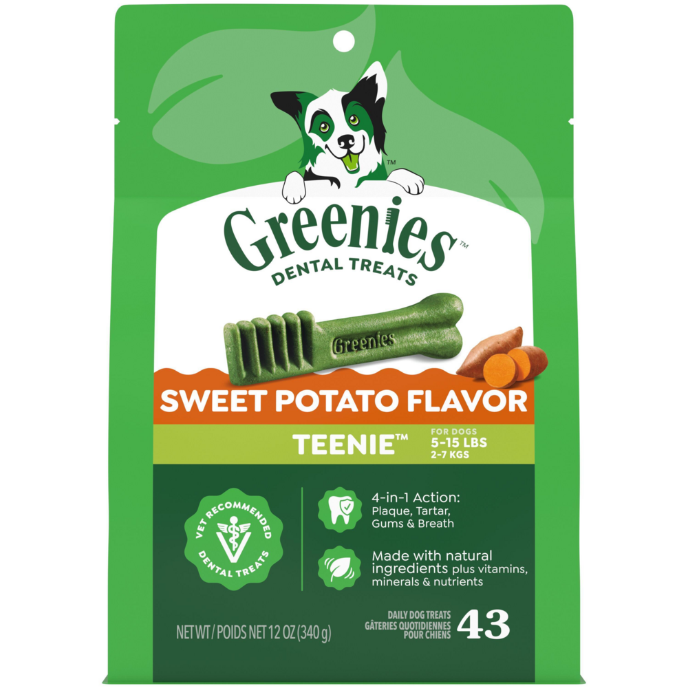 Greenies Dental Bone Sweet Potato Teenie