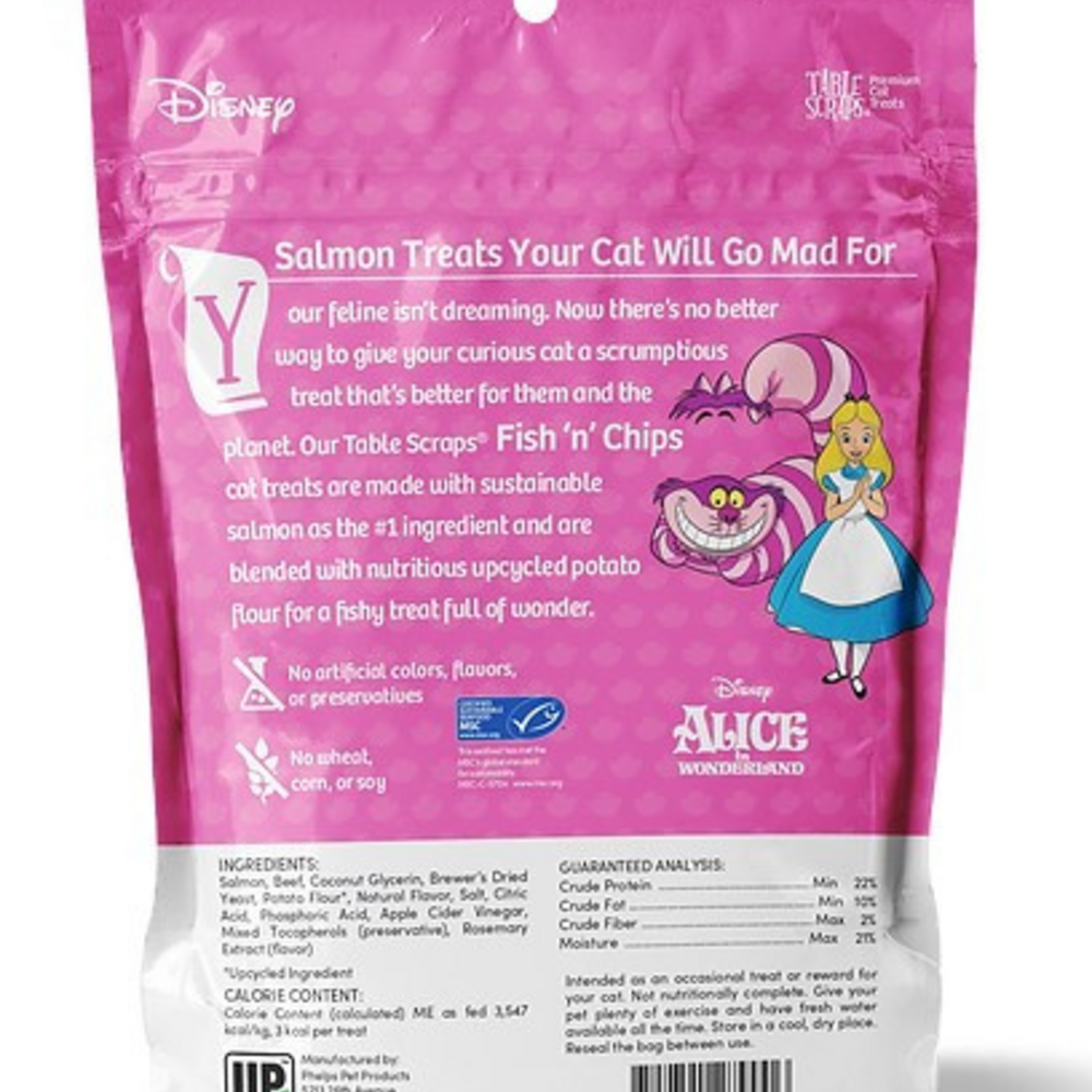 
                  
                    Disney Table Scraps Fish n' Chips Recipe Premium Cat Treats
                  
                