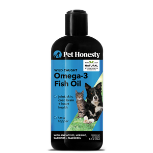 Pet Honesty Dog & Cat Omega 3 Fish Oil, Supports Immunity