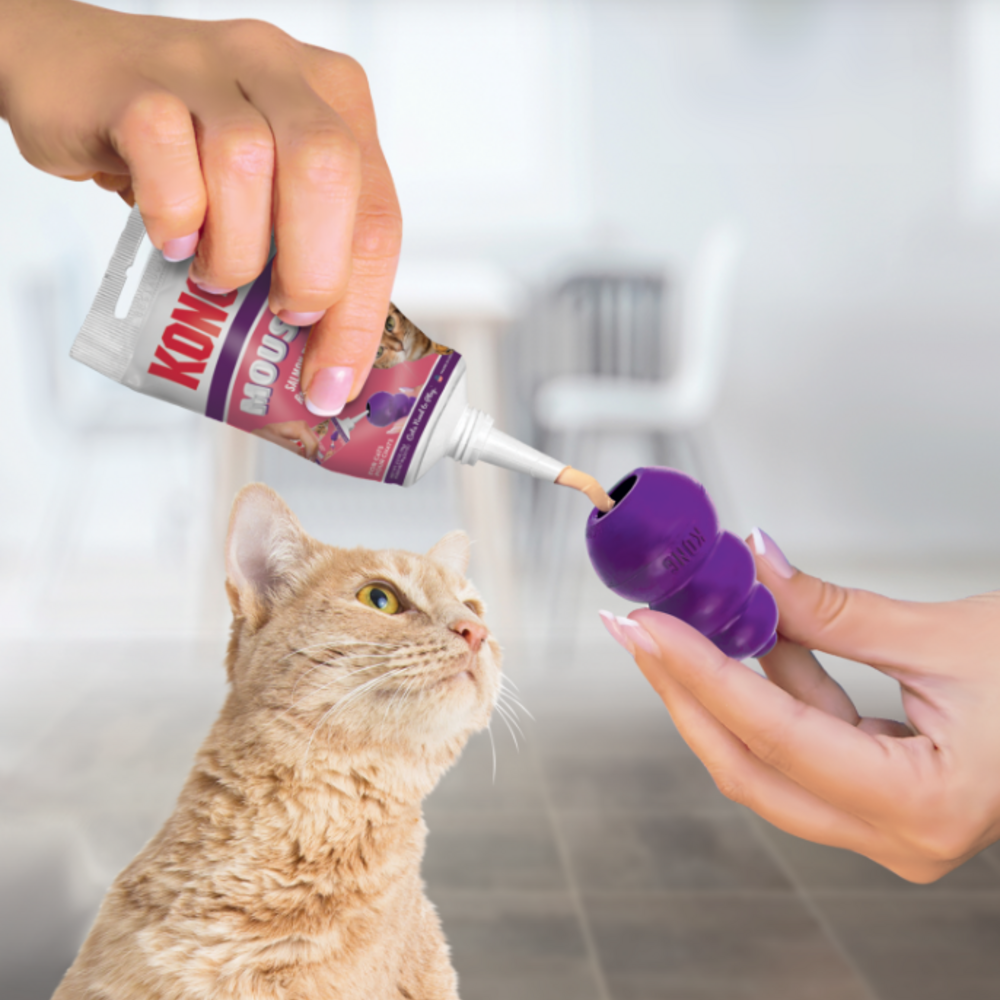 Kong Mousse Salmon Cat Toy Treat