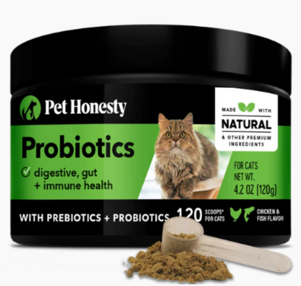 Pet Honesty Cat Digestive Probiotics Powder,  Chicken & Fish