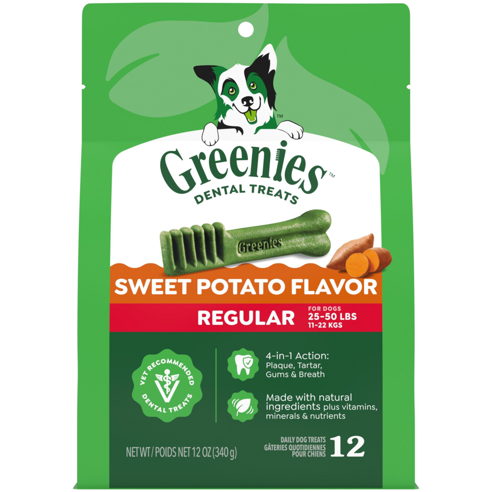 Greenies Dental Bone Sweet Potato Regular