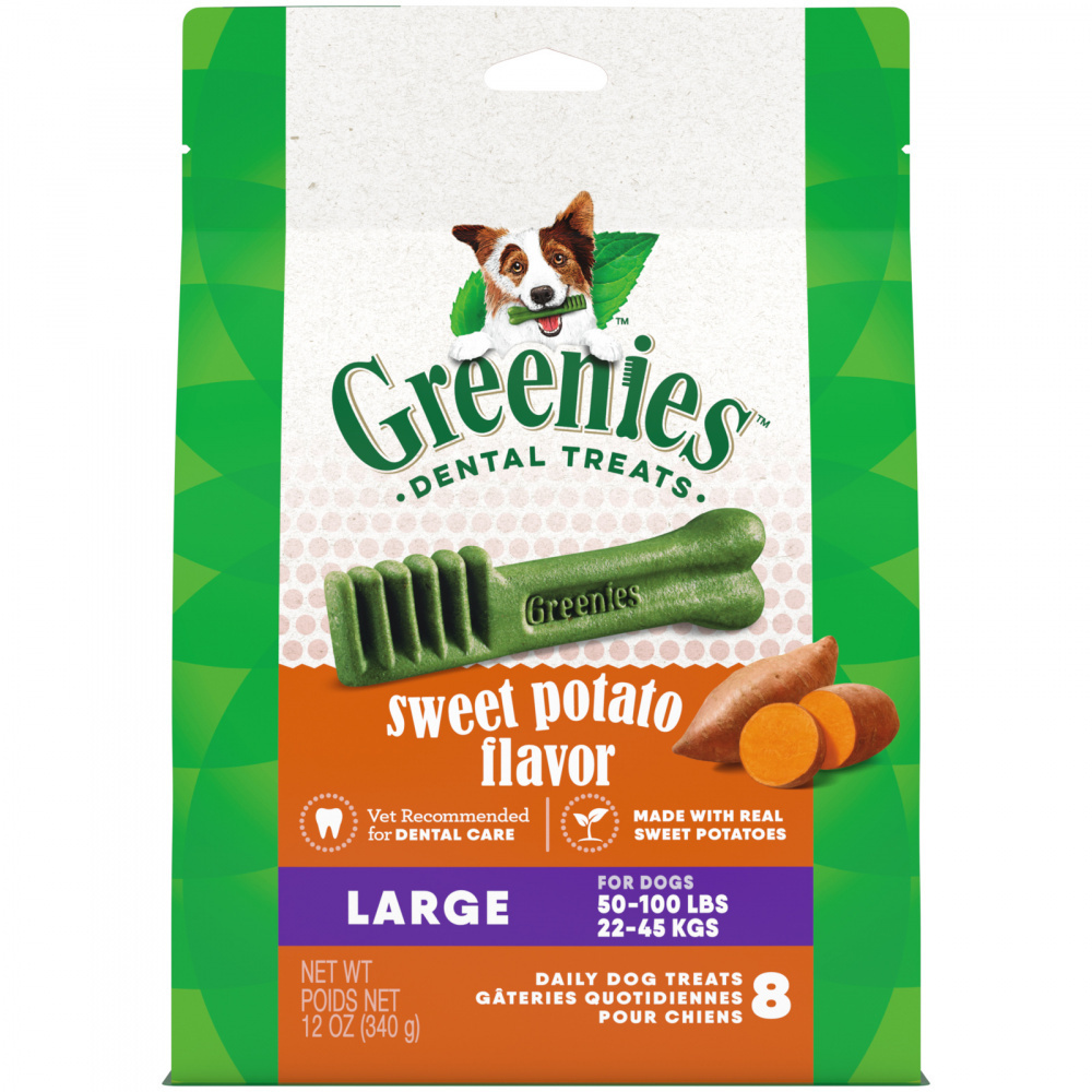 
                  
                    Greenies Dental Bone Sweet Potato Large
                  
                