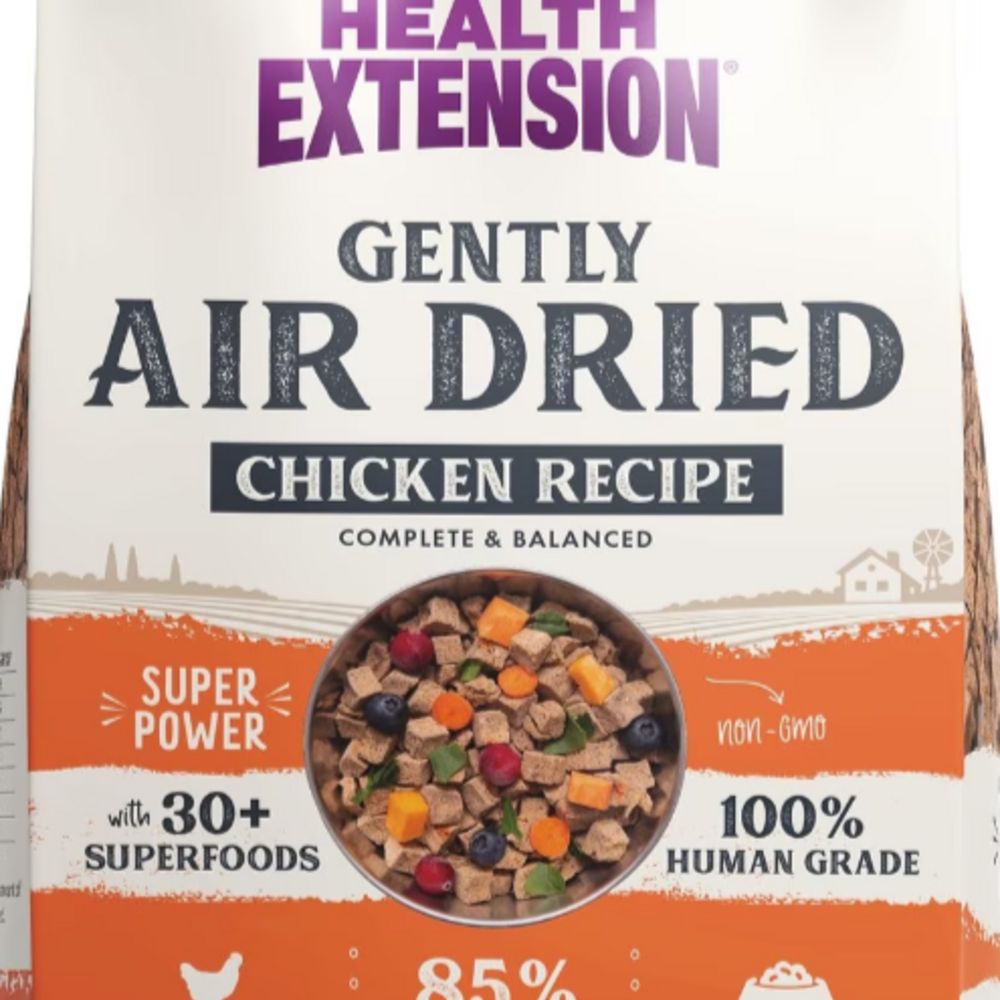 Health Extension Gently Air Dried Chicken Recipe Dog Food