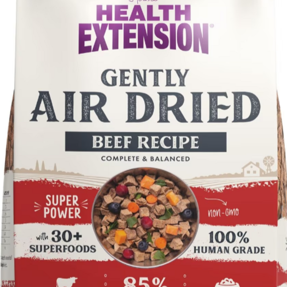 Health Extension Gently Air Dried Beef Recipe Dog Food