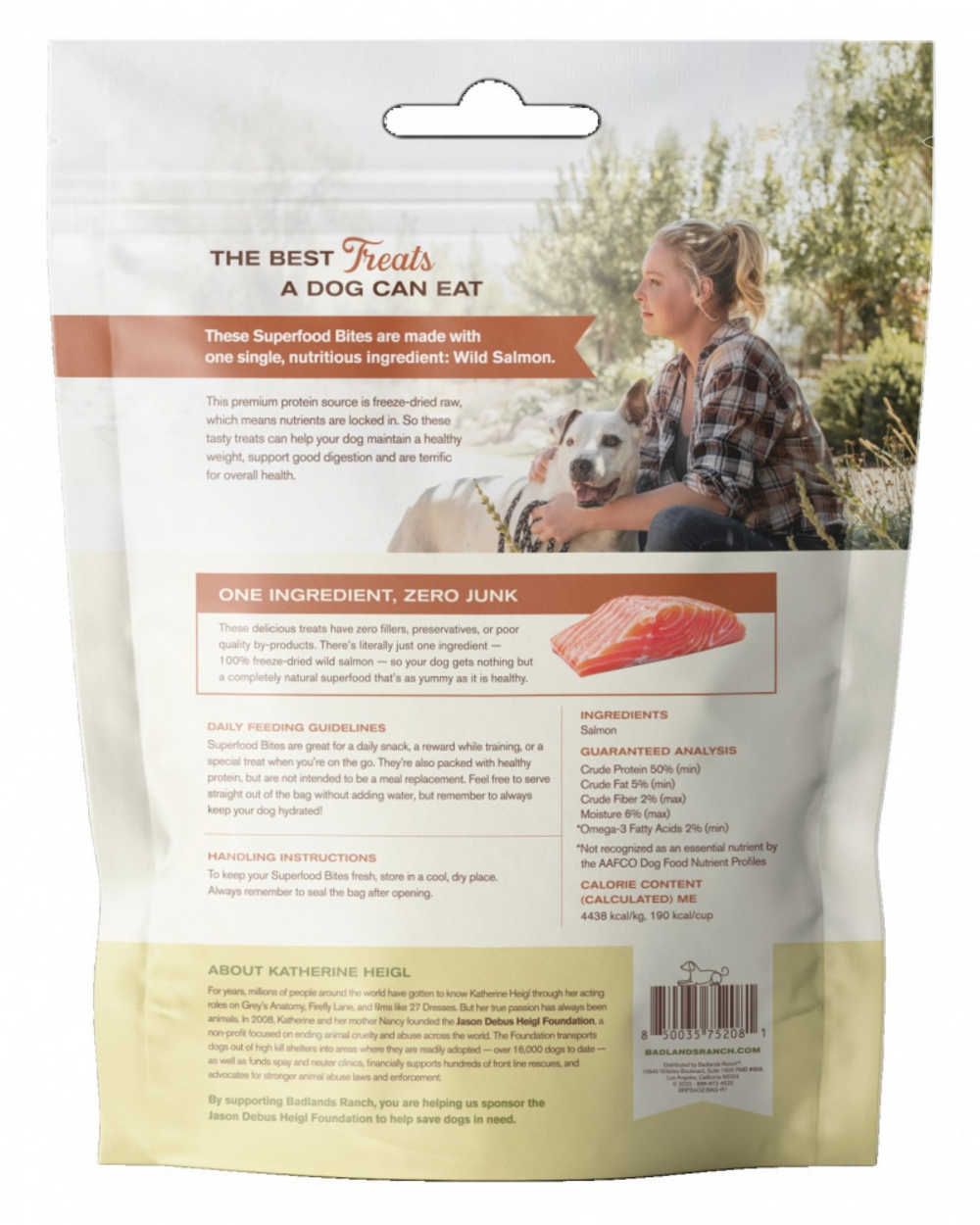 Badlands Ranch Superfood Bites Salmon Treats