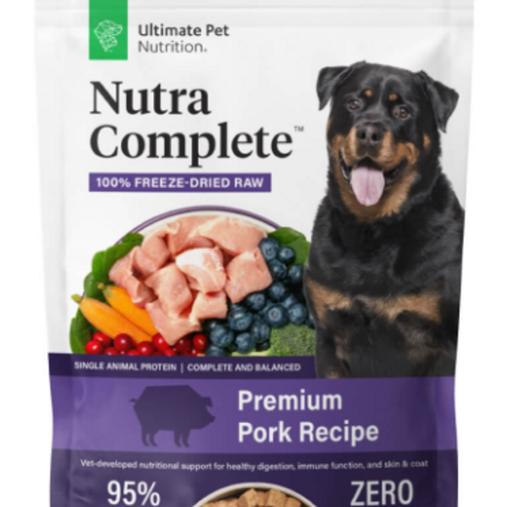 
                  
                    Ultimate Pet Nutrition Freeze Dried Nutra Complete Pork Dog Food
                  
                