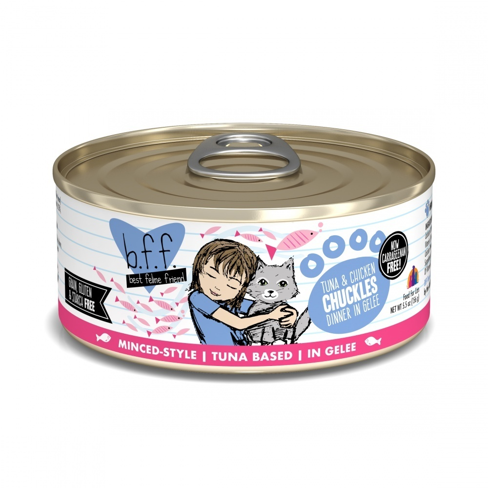 
                  
                    Weruva BFF Tuna & Chicken Chuckles Canned Cat Food
                  
                