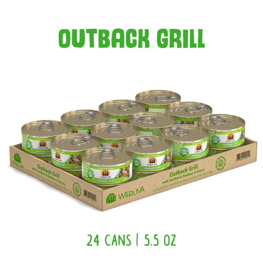 
                  
                    Weruva Outback Grill With Trevally and Barramundi Canned Cat Food
                  
                