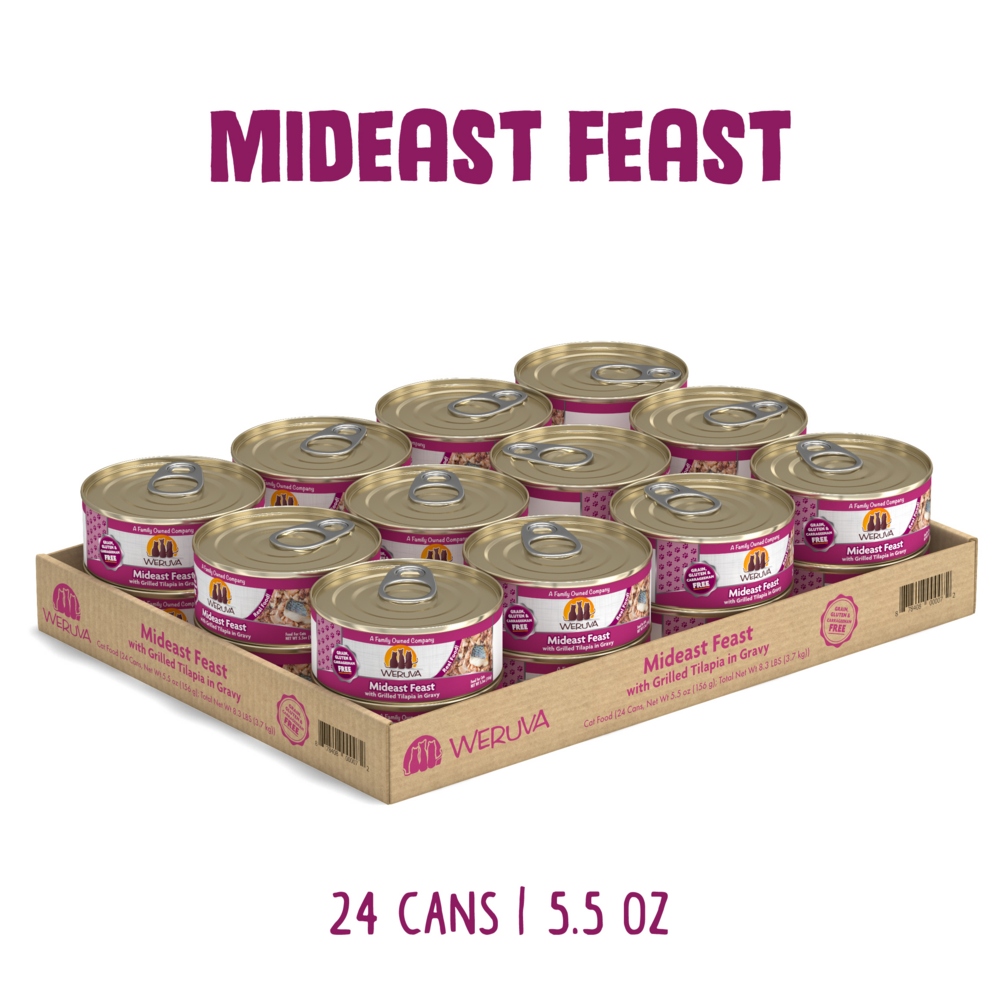 
                  
                    Weruva Mideast Feast With Grilled Tilapia Canned Cat Food
                  
                