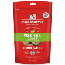 Load image into Gallery viewer, Stella &amp; Chewy&#39;s Duck Duck Goose Grain Free Dinner Patties Freeze Dried Raw Dog Food