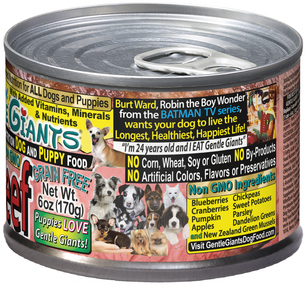 
                  
                    Gentle Giants Non-GMO Grain Free Beef Dog & Puppy Can Food
                  
                