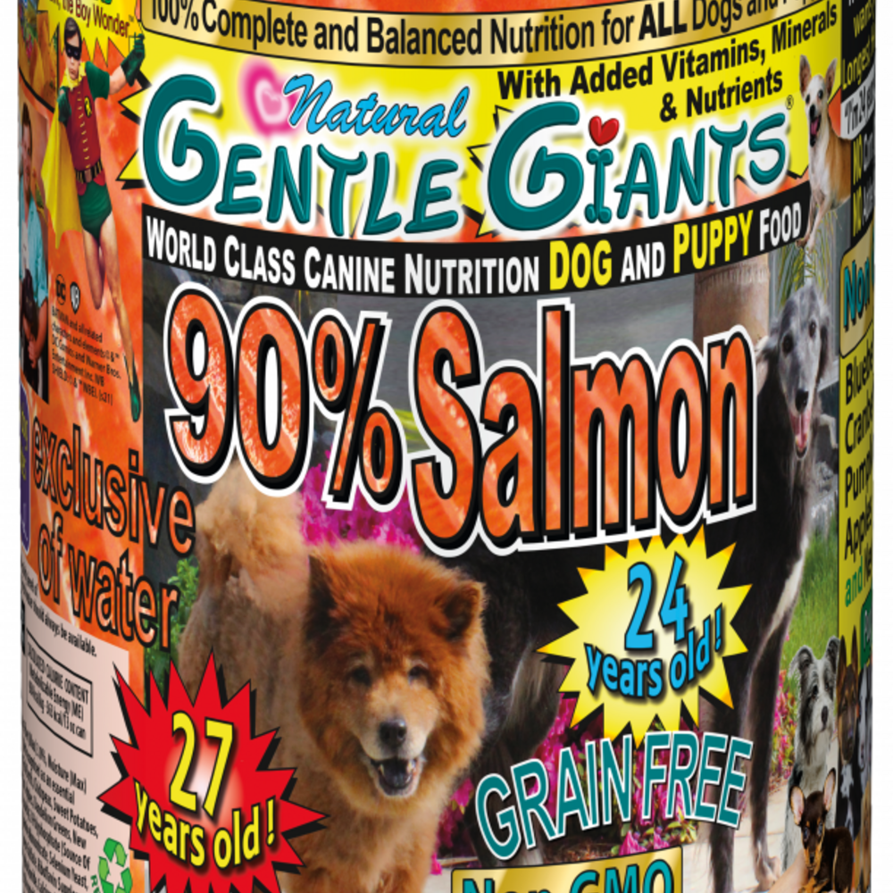 
                  
                    Gentle Giants Non-GMO Grain Free Salmon Dog And Puppy Can Food
                  
                