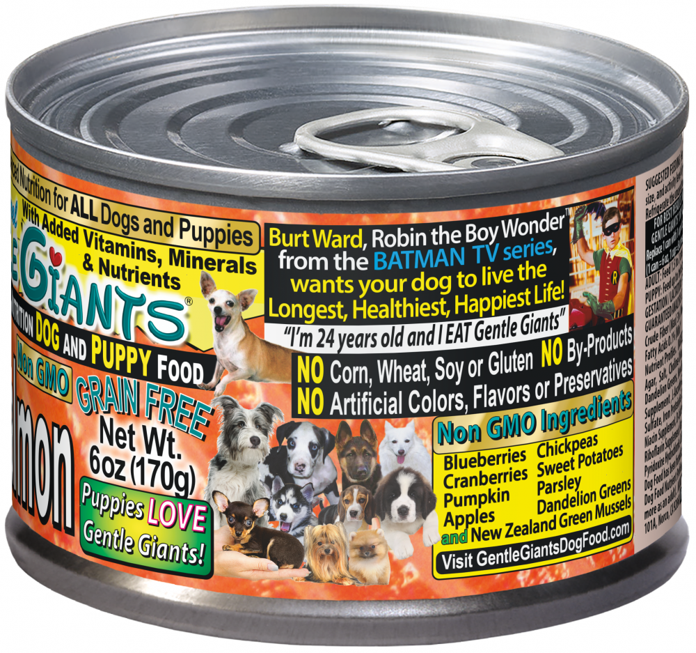 
                  
                    Gentle Giants Non-GMO Grain Free Salmon Dog And Puppy Can Food
                  
                