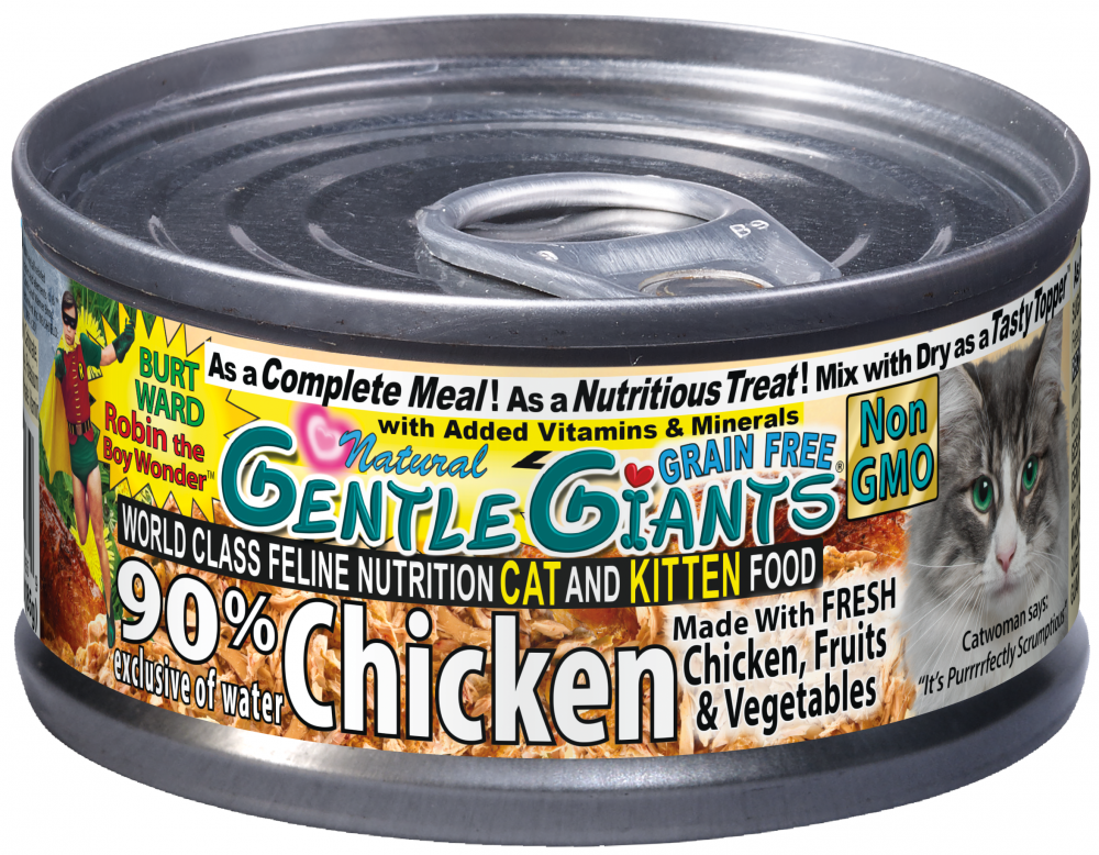 
                  
                    Gentle Giants Natural Non-GMO Chicken Cat & Kitten Can Food
                  
                