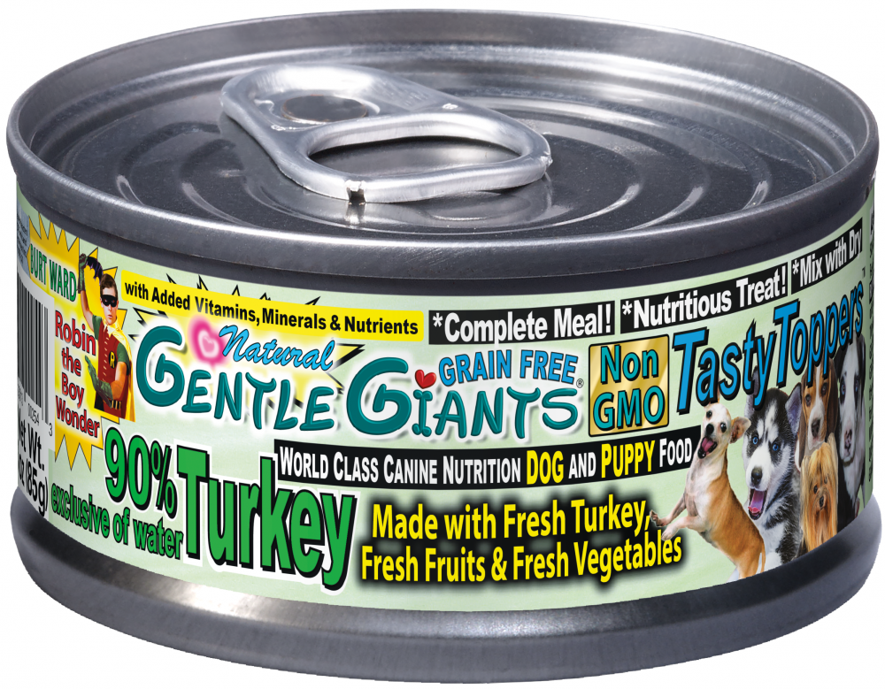 
                  
                    Gentle Giants Natural Non-GMO Turkey Dog & Puppy Can Food
                  
                