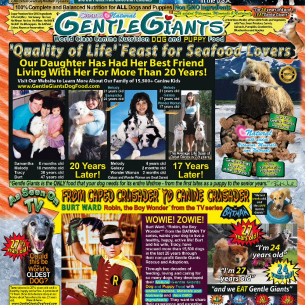 
                  
                    Gentle Giants Non-GMO Grain Free Salmon Dog & Puppy Food
                  
                