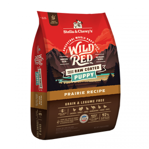 Stella & Chewy's Wild Red Dry Dog Food Raw Coated High Protein Grain & Legume Free Puppy Prairie Recipe