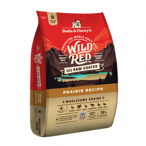 Stella & Chewy's Wild Red Dry Dog Food Raw Coated High Protein Wholesome Grains Prairie Recipe