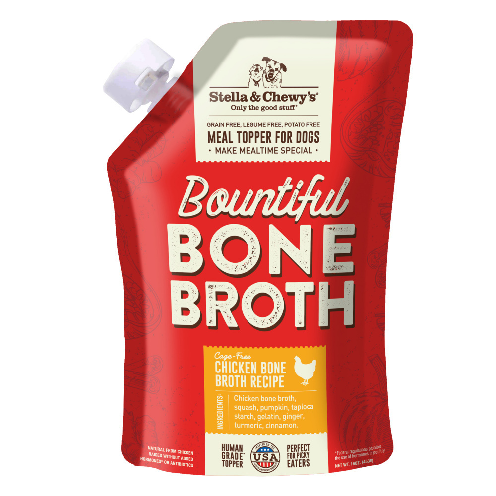 
                  
                    Stella & Chewy's Bountiful Bone Broth Cage-Free Chicken Recipe Meal Topper for Dogs
                  
                