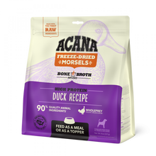 Load image into Gallery viewer, ACANA Freeze Dried Dog Food &amp; Topper, Grain Free, High Protein,  Fresh &amp; Raw Animal Ingredients, Duck Recipe, Morsels