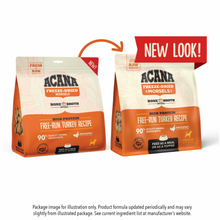 Load image into Gallery viewer, ACANA Freeze Dried Dog Food &amp; Topper, Grain Free, High Protein,  Fresh &amp; Raw Animal Ingredients, Free-Run Turkey Recipe, Morsels