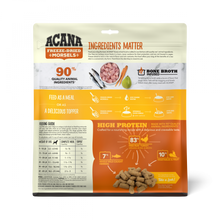 Load image into Gallery viewer, ACANA Freeze Dried Dog Food &amp; Topper, Grain Free, High Protein,  Fresh &amp; Raw Animal Ingredients, Free-Run Turkey Recipe, Morsels