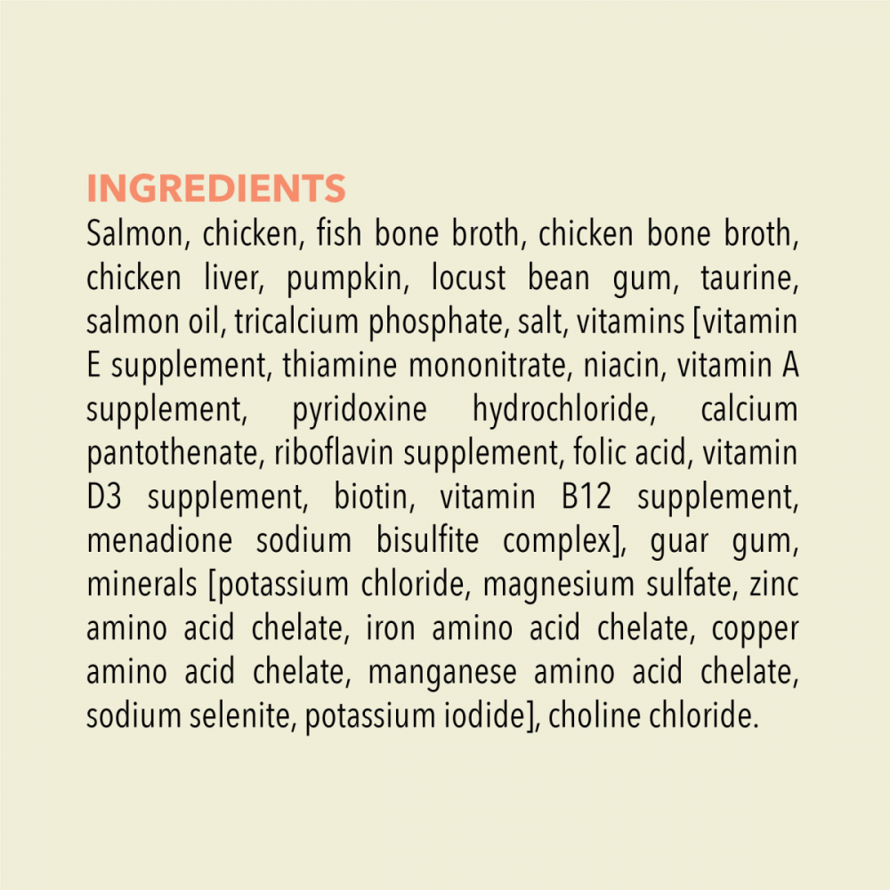 
                  
                    ACANA Salmon & Chicken in Bone Broth
                  
                