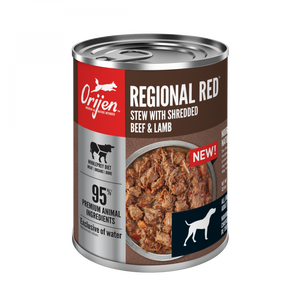 ORIJEN Real Meat Shreds, Grain-free, Regional Stew,  Premium Wet Dog Food