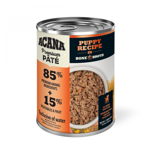 ACANA Premium Pate Grain Free Puppy Recipe in Bone Broth Wet Dog Food