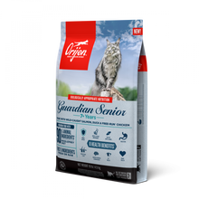 Load image into Gallery viewer, ORIJEN Dry Senior Cat Food Grain Free Premium High Protein Fresh &amp; Raw Animal Ingredient Guardian Senior