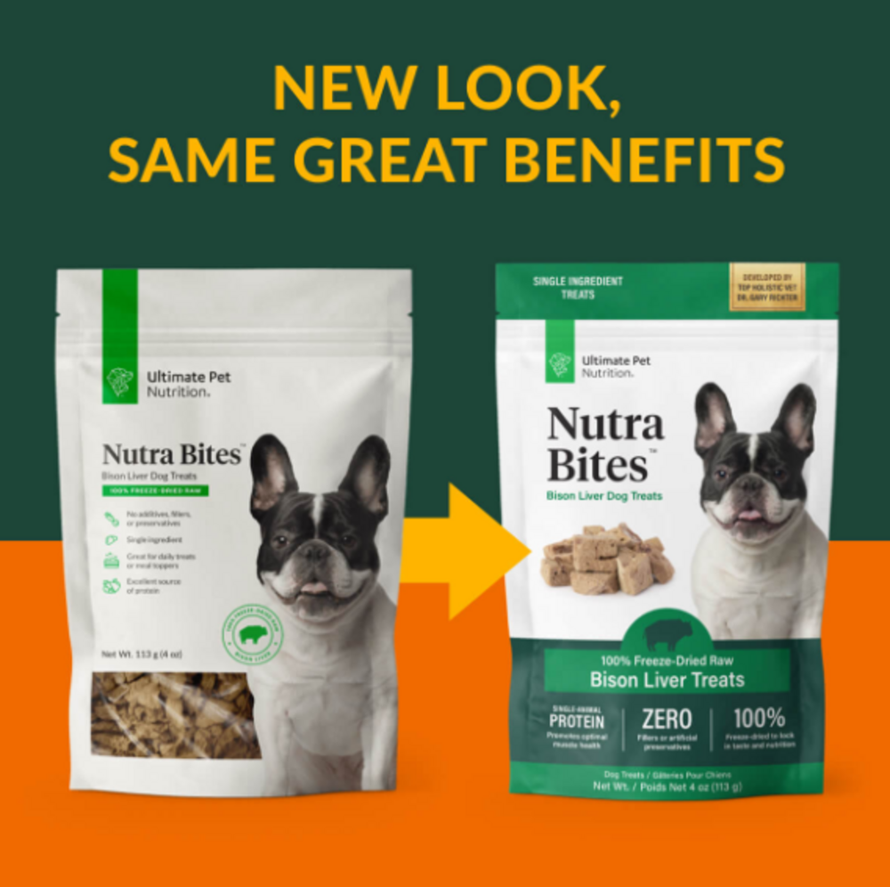 
                  
                    Ultimate Pet Nutrition Freeze Dried Nutra Bites Bison Liver Dog Treat
                  
                