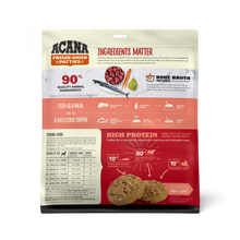 Load image into Gallery viewer, ACANA Freeze Dried Dog Food &amp; Topper, Grain Free, High Protein,  Fresh &amp; Raw Animal Ingredients, Ranch Raised Beef Recipe, Patties