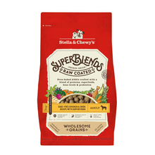 Load image into Gallery viewer, Stella &amp; Chewy&#39;s SuperBlends Raw Coated Wholesome Grains Cage Free Chicken &amp; Duck Recipe with Superfoods