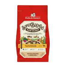 Load image into Gallery viewer, Stella &amp; Chewy&#39;s SuperBlends Raw Blend Wholesome Grains Cage Free Chicken &amp; Duck Recipe with Superfoods