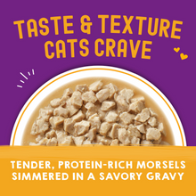 Load image into Gallery viewer, Stella &amp; Chewy&#39;s Carnivore Cravings Morsels N Gravy Chicken &amp; Beef Recipe Pouch Cat Food