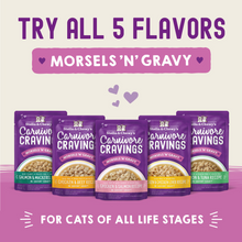 Load image into Gallery viewer, Stella &amp; Chewy&#39;s Carnivore Cravings Morsels N Gravy Chicken &amp; Beef Recipe Pouch Cat Food