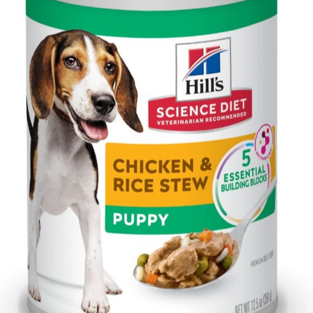 Hill's Science Diet Puppy Chicken & Rice Stew Canned Puppy Food