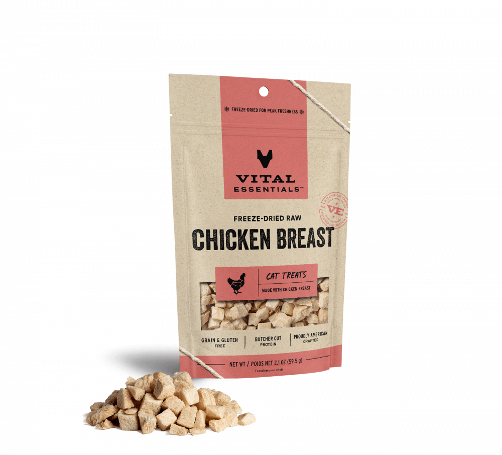 
                  
                    Vital Essentials Freeze Dried Raw Chicken Breast Cat Treats
                  
                