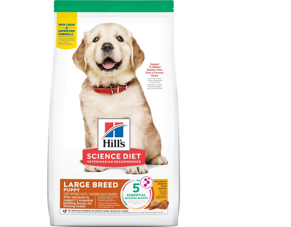 Hill's Science Diet Puppy LG Breed Chicken & Brown Rice Dry Dog Food