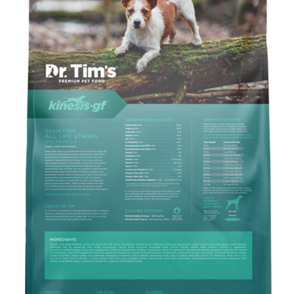 
                  
                    Dr. Tim's Kinesis Grain Free Dry Dog Food
                  
                