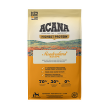 Load image into Gallery viewer, ACANA Highest Protein Dry Dog Food Meadowland Recipe