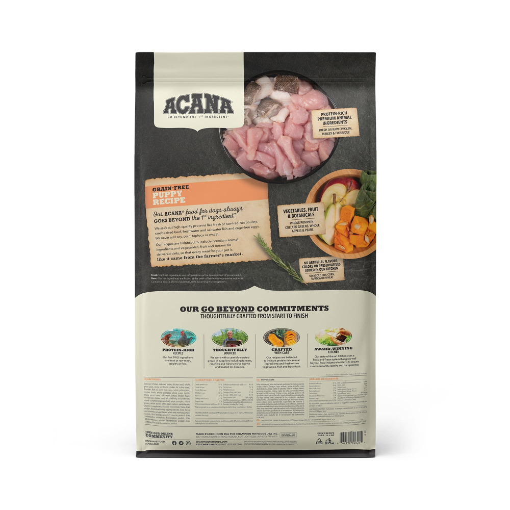 
                  
                    ACANA Puppy Recipe Dry Dog Food
                  
                