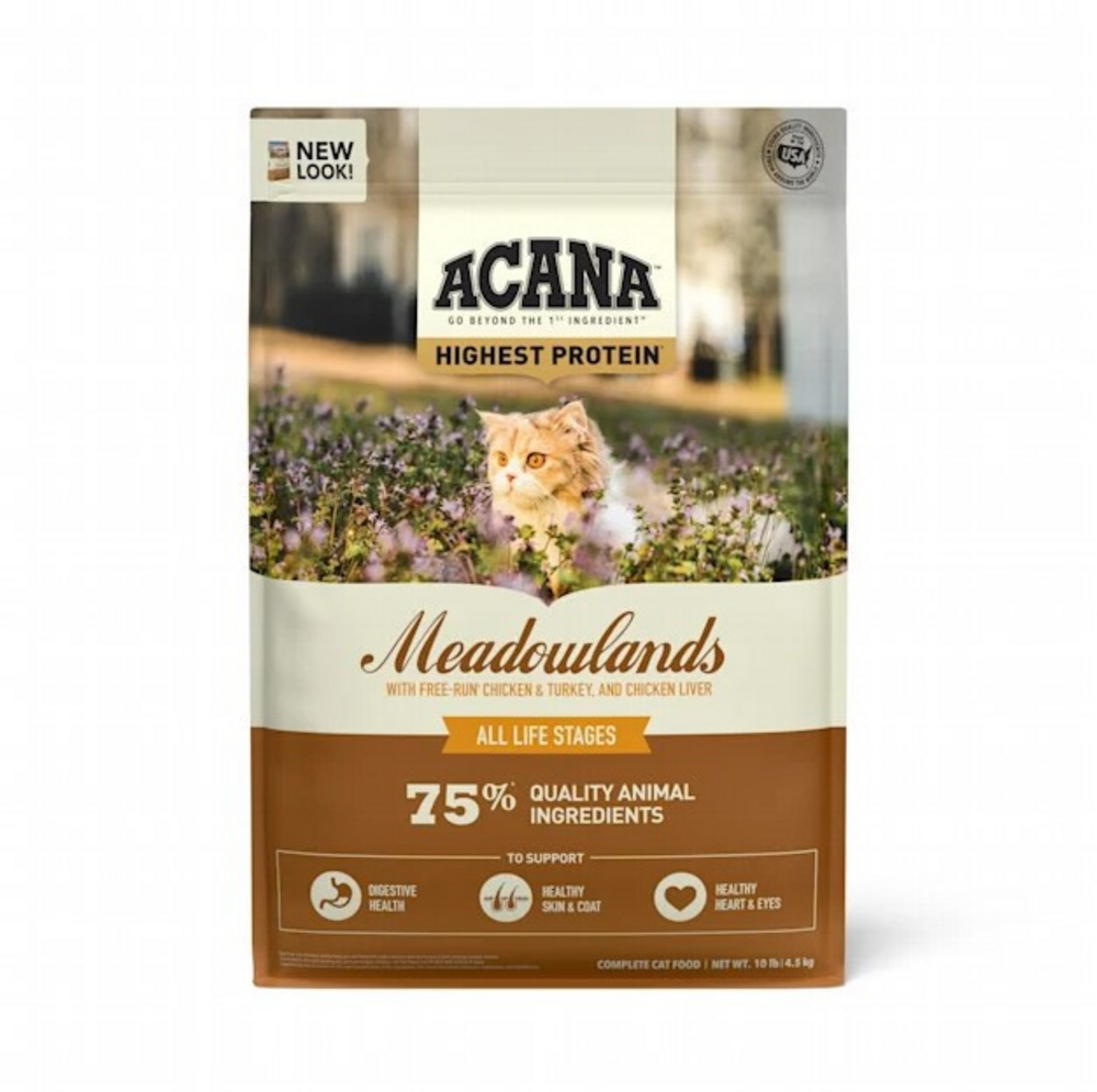 
                  
                    ACANA Highest Protein Meadowlands Dry Cat Food
                  
                