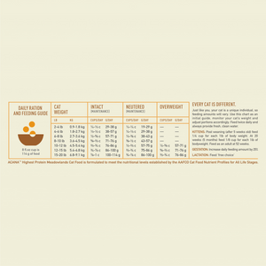 ACANA Highest Protein Meadowlands Dry Cat Food