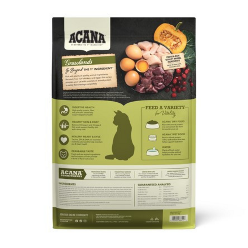 
                  
                    ACANA Highest Protein Grasslands Dry Cat Food
                  
                